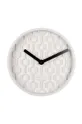 білий Настінний годинник Karlsson Honeycomb Unisex