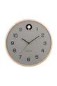 grigio Karlsson orologio da parete Natural Cuckoo Unisex