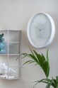 Настінний годинник Karlsson Echelon Circular KA5948WH білий