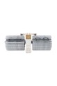 Překlápěcí hodiny Karlsson Flip Clock No Case bílá KA5956WH