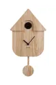 brązowy Karlsson zegar z kukułką Modern Cuckoo Unisex
