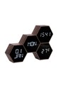 Будильник Karlsson Six In The Mix коричневий KA5805WD