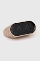 żółty Lexon budzik led Ray Clock Unisex