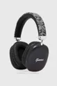 črna Brezžične slušalke Guess Bluetooth Gcube Metallic Script Logo Unisex