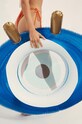 SunnyLife koło do pływania Greek Eye Blue multicolor S2LPOLGB