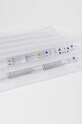 Lifestyle SunnyLife materac dmuchany do pływania Luxe Twin Tube Lilo Le Weekend S41JTCLR transparentny