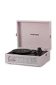 ružová Kufríkový gramofón Crosley Voyager Unisex