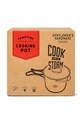 Lifestyle Gentlemen's Hardware oală de camping Campfire Cooking Pot GEN796UK gri