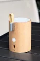 Brezžični zvočnik z osvetlitvijo Gingko Design Drum Light Bluetooth Speaker bež