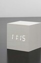 Gingko Design ceas de masă Cube Click Clock GK08W13 alb AA00