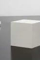 bijela Stolni sat Gingko Design Cube Click Clock