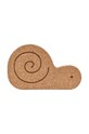 Stolík OYOY Cork Sally Snail hnedá M300532