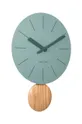 Настенные часы Karlsson Arlo зелёный