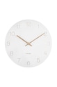 Настенные часы Karlsson Charm белый KA5788WH