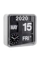 Настінний годинник Karlsson Mini Flip сірий