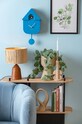 Nástenné hodiny Karlsson Modern Cuckoo KA5768BB modrá