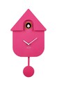 Karlsson zegar ścienny Modern Cuckoo różowy KA5768BP