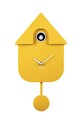 Nástěnné hodiny Karlsson Modern Cuckoo žlutá KA5768BY