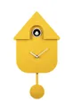 жёлтый Настенные часы Karlsson Modern Cuckoo Unisex