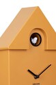 Obývací pokoj a ložnice Nástěnné hodiny Karlsson Modern Cuckoo KA5768YE žlutá