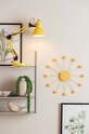 Karlsson ceas de perete Funky Spider KA5977BY galben