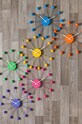 Karlsson ceas de perete Funky Spider KA5977BY