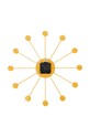 Karlsson ceas de perete Funky Spider galben KA5977BY