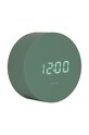 Будильник Karlsson Spry Round LED KA5981GR зелёный AA00