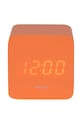 Будильник Karlsson Spry Square LED оранжевый KA5982OR