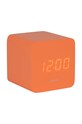 Будильник Karlsson Spry Square LED KA5982OR помаранчевий AA00