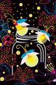 Diy set - svjetleća kutija Graine Creative Scratch Art Light Box Fairy 7331434 šarena
