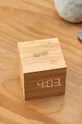 Namizna ura Gingko Design Cube Plus Clock