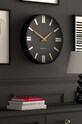Obývacia izba a spálňa Nástenné hodiny Newgate Universal Wall Clock KB987UNIV276K čierna