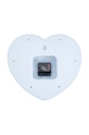 Nástenné hodiny Karlsson Heart Candy modrá KA5985LB