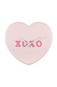 Karlsson ceas de perete Heart Candy roz KA5985LP