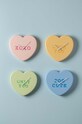 Настенные часы Karlsson Heart Candy KA5985LP розовый