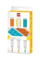 Lego zakreślacze 3-pack multicolor 51685