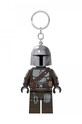 Kľúčenka s baterkou Lego Star Wars The Mandalorian LGL.KE187 čierna AA00