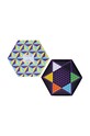 Гра Games Room Star Checkers барвистий 62170