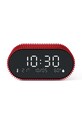 Obývací pokoj a ložnice LED budík Lexon Ray Clock LR155SR3 červená