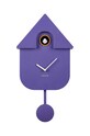 Karlsson ceas de perete Modern Cuckoo violet KA5768PU