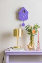 Karlsson ceas de perete Modern Cuckoo KA5768PU violet