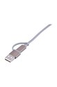 TROIKA cablu de incarcare Dreizack 3 w 1 multicolor TRCBL30.GY