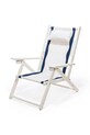 Business & Pleasure Co. leżak składany z poduszką Tommy Chair multicolor BPC.TW.RIV.WHT