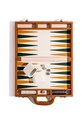 Business & Pleasure Co. gioco da tavola Backgammon Set BPA.BGM.ANT.WHT bianco AA00