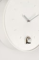 Вітальня та спальня Настінний годинник Bizzotto Damian 185559 білий