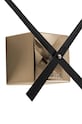 Σαλόνι και υπνοδωμάτιο Ρολόι τοίχου Karlsson DIY Cubic Metallic KA5974GD πολύχρωμο