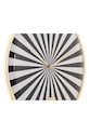 Salon i sypialnia Karlsson zegar ścienny Candy Swirl Dome KA6007BK multicolor