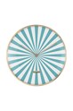 Настінний годинник Karlsson Candy Swirl Dome барвистий KA6007BL