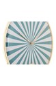 Salon i sypialnia Karlsson zegar ścienny Candy Swirl Dome KA6007BL multicolor